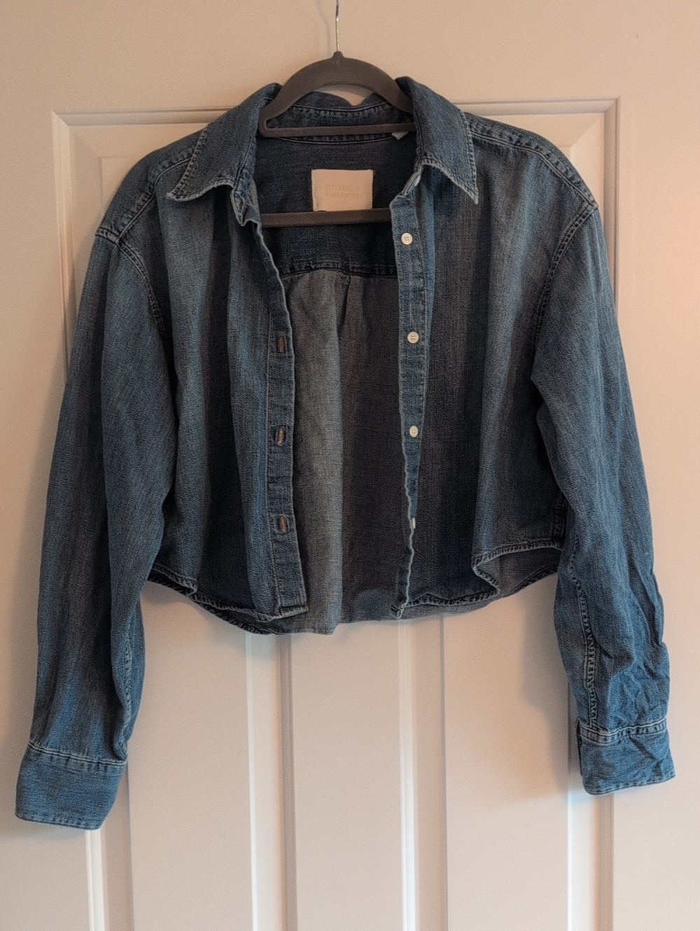 Citizens of Humanity Ana Cropped Shirt